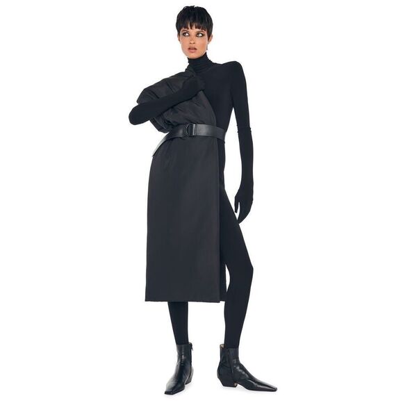 ✨Norma Kamali WIDE BELT SZ XS/34 BLACK✨ - Picture 4 of 8